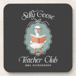 Posavasos Aula personalizada del Club de Maestros Silly Goos