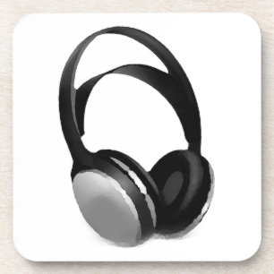 Posavasos Auriculares de Pop Art