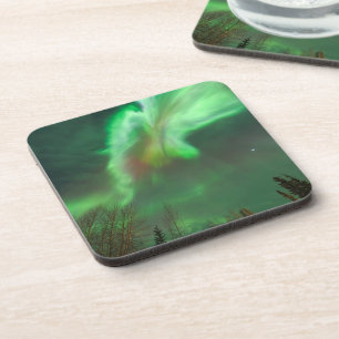 Posavasos Aurora Boreal Luz del Norte   Fairbanks