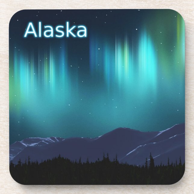 Posavasos Aurora Borealis (Frente)