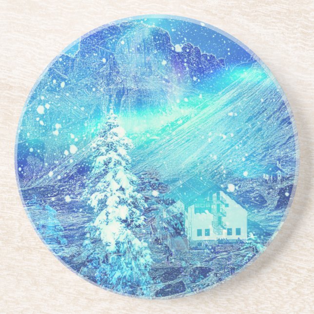 Posavasos Aurora En Valleys (Frente)