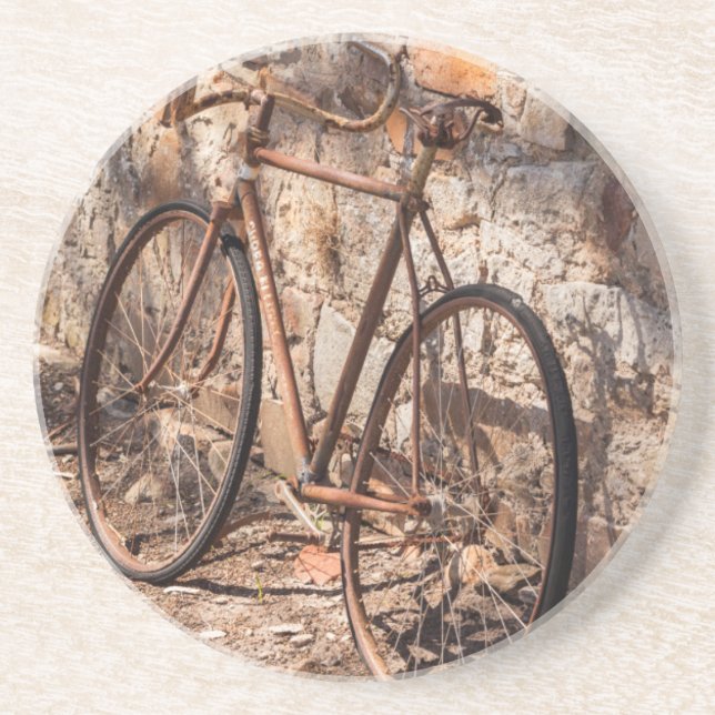 Posavasos Australia, Clare Valley, Sevenhill, bicicleta viej (Frente)