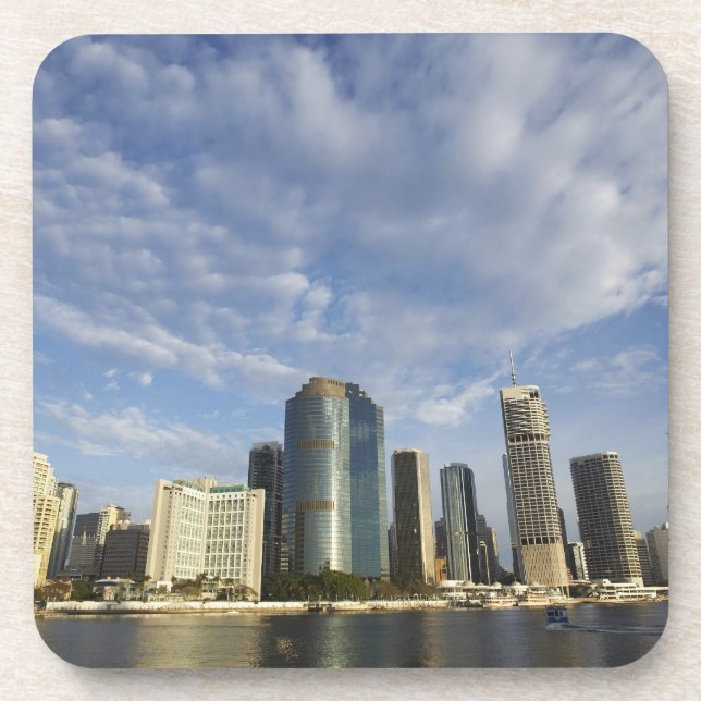 Posavasos Australia, Queensland, Brisbane, Skyscrapers y (Frente)