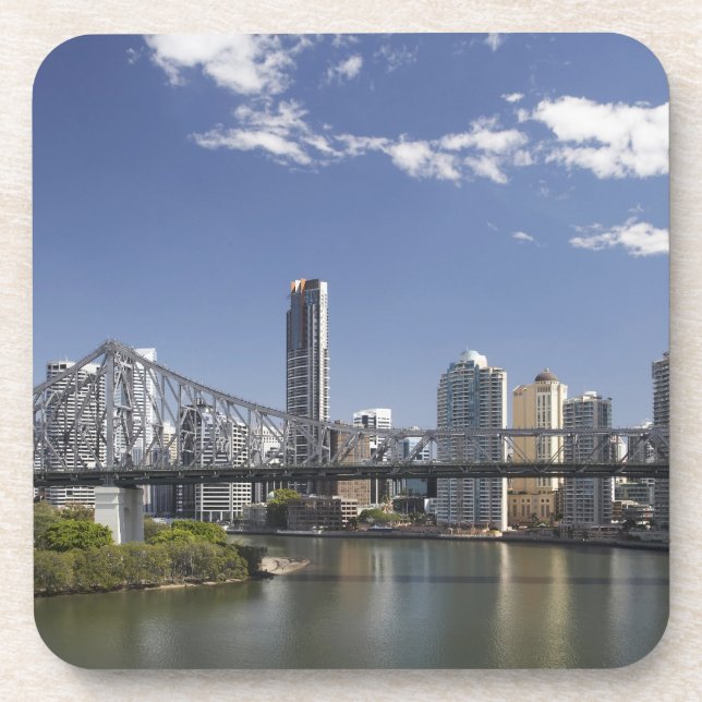 Posavasos Australia, Queensland, Brisbane, Story Bridge, (Frente)