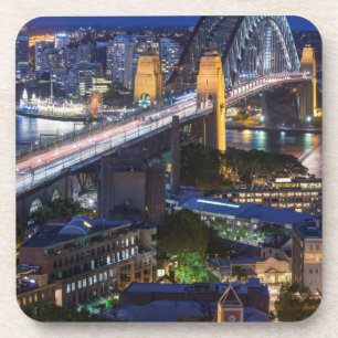 Posavasos Australia, Sydney, el área de The Rocks, Puerto d