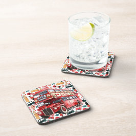 Posavasos Autobús de doble cubierta de Londres