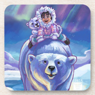 Posavasos Autobús del Oso Polar