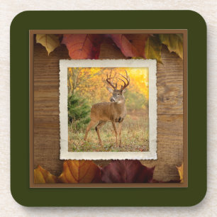 Posavasos Autumn Buck #1Conjunto De Monedas