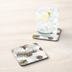 Posavasos Autumn Pine Cones