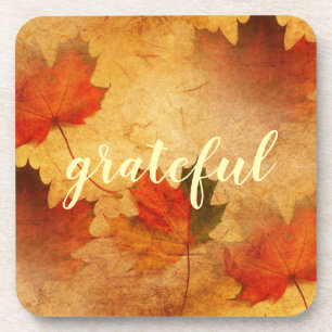 Posavasos Autumn Thanksgiving Holiday Custom