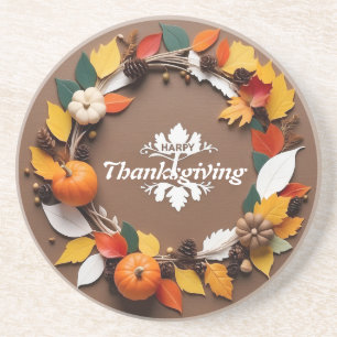 Posavasos Autumn Wreath Coaster
