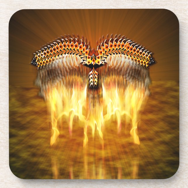 Posavasos Ave en vuelo (Frente)