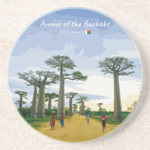 Posavasos Avenida de los Baobabs, Madagascar - Paisaje