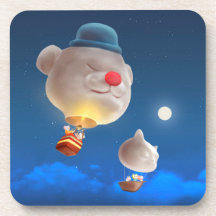 Aventura con globo de cielo nocturno