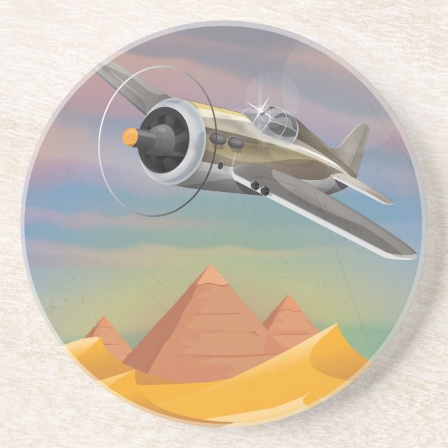 Posavasos Aventura de Egipto (Frente)