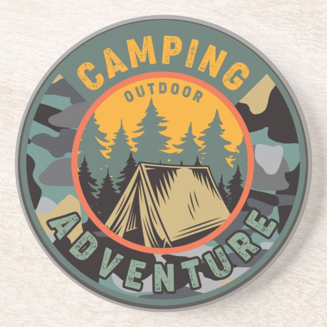 Posavasos Aventura Rustica por el Bosque (Frente)