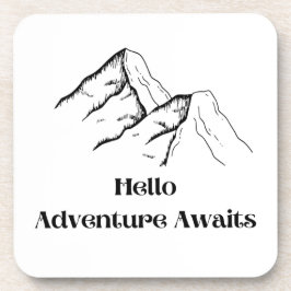 Posavasos Aventuras de aventura impresas en plástico