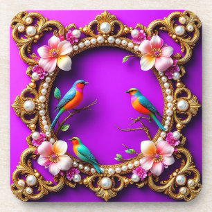Posavasos Aves Vibrantes Posadas