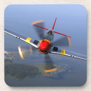 Posavasos Avión clásico