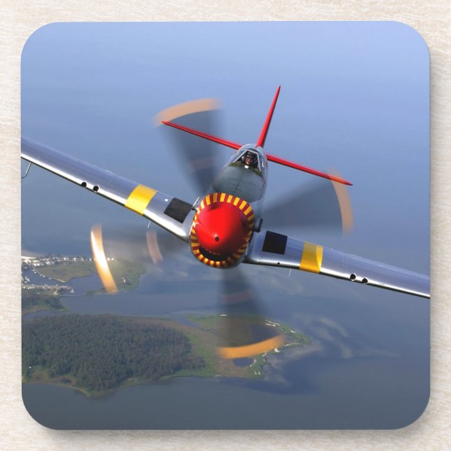 Posavasos Avión clásico (Frente)