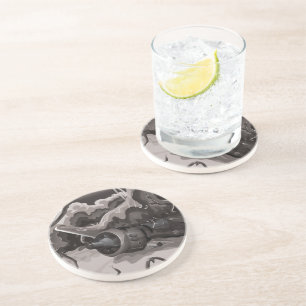 Posavasos Avión de combate de la guerra mundial caído