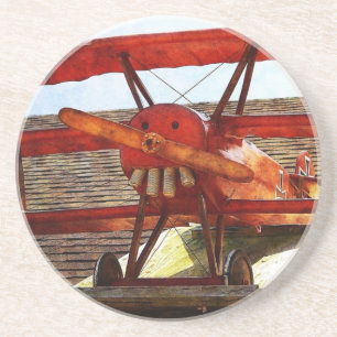 Posavasos Avión de época por Shirley Taylor