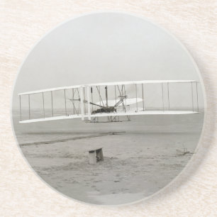 Posavasos Avión de los Hermanos Wright Primer Vuelo de Avión