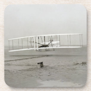 Posavasos Avión de los Hermanos Wright Primer Vuelo de Avión