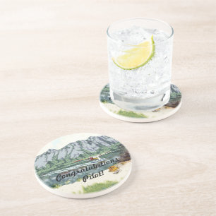 Posavasos Avión Y Viajes De Pesca De Alaska Bush