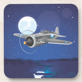 Posavasos Aviones de combate vintage