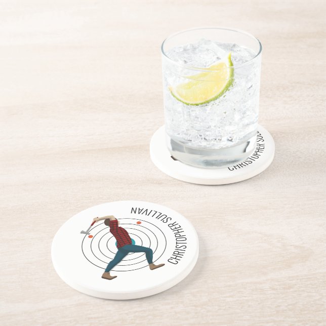 Posavasos Ax Throwing (Lado)