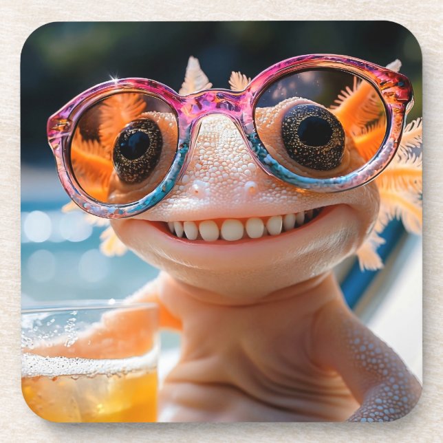 Posavasos Axolotl-Smile (Frente)