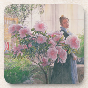 Posavasos Azalea, 1906 (w/c en el papel)