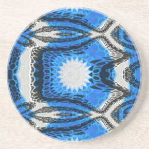 Posavasos Azul atómico