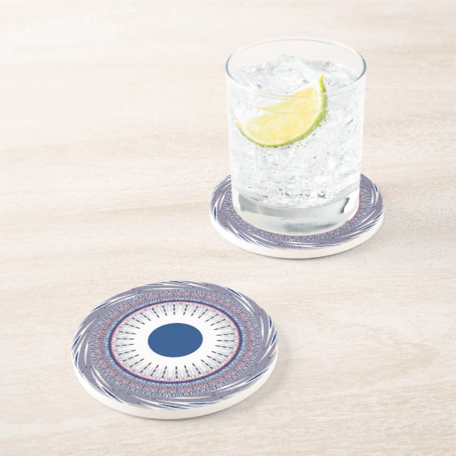 Posavasos Azul chic (Lado)