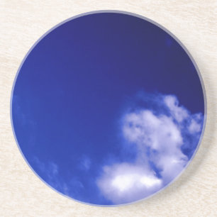 Posavasos Azul cielo único Moda moderna mínima