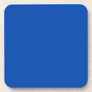 Posavasos Azul cobalto sólido