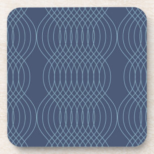 Posavasos Azul, decoración, sencillez, arte moderno y modern