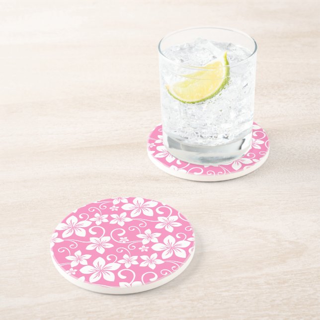 POSAVASOS AZUL HAWAII (ROSA) (Lado)