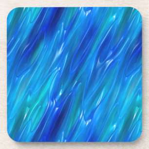 Posavasos Azul líquido