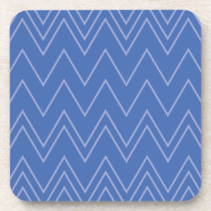 Posavasos Azul, moderno, sencillo, fresco, moderno patrón zi