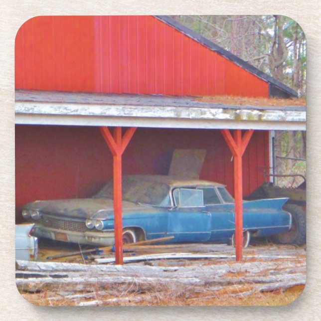 Posavasos AZUL SADAND DEVILLE Antique 1960 (Frente)