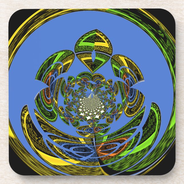 Posavasos Azul tradicional (Frente)