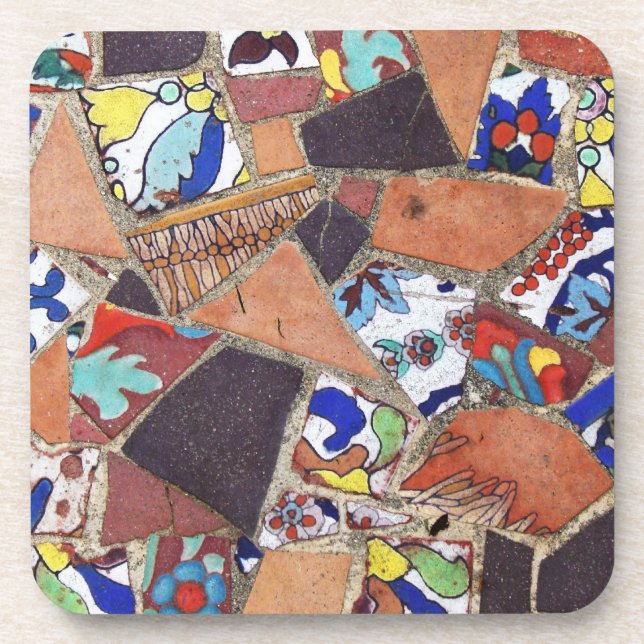 Posavasos Azulejo Mosaico Vintage (Frente)