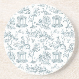 Posavasos Azulejos franceses azules y blancos