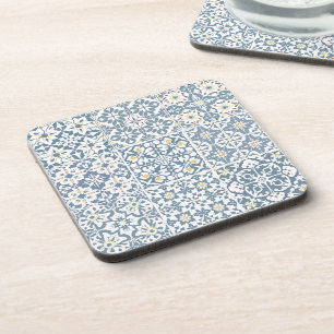 Posavasos Azulejos Mediterráneos, Marroquíes, Mayólica, Azul