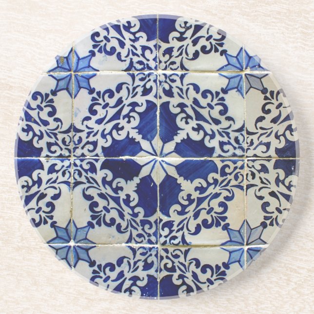 Posavasos Azulejos, Portuguese Tiles (Frente)