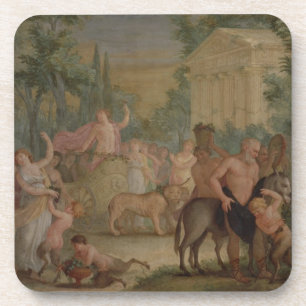 Posavasos Bacchus y Ariadne (aceite en lona) 2