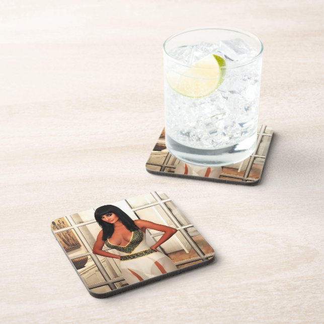 Posavasos Back to That Special Place hard plastic coasters (Lado Derecho)