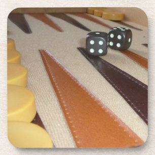 Posavasos Backgammon Coasters